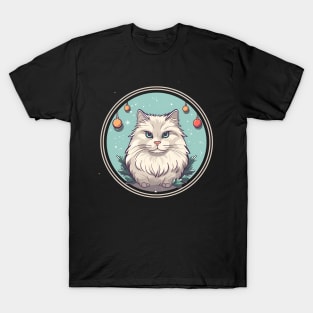 Siberian Cat Xmas Ornament, Love Cats T-Shirt